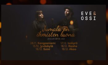 Eve & Ossi julkaisee joululevyn ja lähtee kiertueelle joulun alla 2021