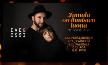 Even & Ossin juhlavuosi huipentuu 10v-joulukiertueeseen!