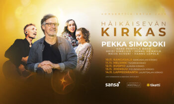 Pekka Simojoen Häikäisevän kirkas -kiertue tekee paluun kirkkoihin – nyt kolmatta kertaa
