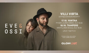 Eve & Ossi julkaisevat uuden albumin – Villi virta ja tekee kaksi levynjulkaisukonserttia